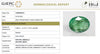 Natural Emerald | Oval Mixed Cut | IIGJ Certified No.: 12859D52915