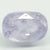 Natural Blue Sapphire (Neelam) oval mixed cut loose gemstone, IIGJ report 12991D53456