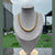 Shell pearl single line necklace – Tushar Gems