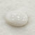 Natural White Opal 6.31 ratti cushion cabochon loose gemstone, certified SRGTL31883