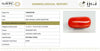 Natural Red Italian Coral |14H50| Cushion Cabochon | Govt. Lab Certified | Report No. 12992D53458