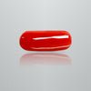 Natural Italian Red Coral (Moonga) cylindrical specimen, report no. 12992D53459