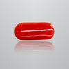 Natural Italian Red Coral (Moonga) cylindrical specimen, report no. 12992D53468