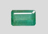 Natural Emerald (Panna) octagon step cut, govt lab certified, Report 13486D55309 - Tushar Gems