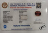 Natural Hessonite Garnet |8H00| Oval Mix | Brownish Orange Certificate No.: IGCDKBAJ42800