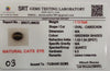 Natural Cat's Eye (Lehsunia) | 2H00 | Oval Cabochon | IGC Certified | Report No. SRGTL96632