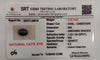 Natural Cat's Eye (Lehsunia) | 2H00 | Oval Cabochon | IGC Certified | Report No. SRGTL96618