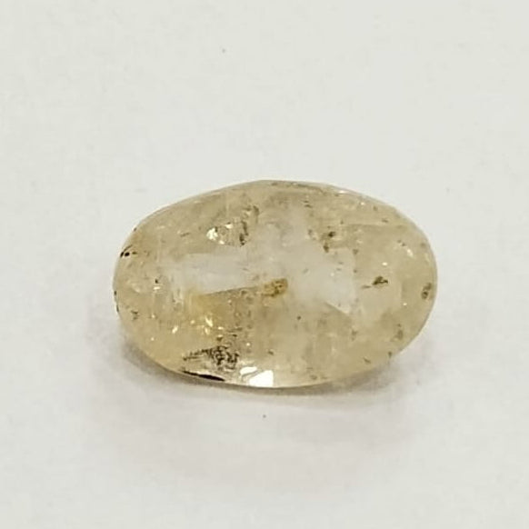 Natural Yellow Sapphire |Oval Mix Cut | IGC Certified No.: IGCDKBAJ53531