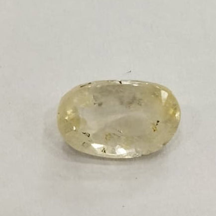 Natural Yellow Sapphire |Oval MixCut | IGC Certified No.: IGCDKBAJ53534
