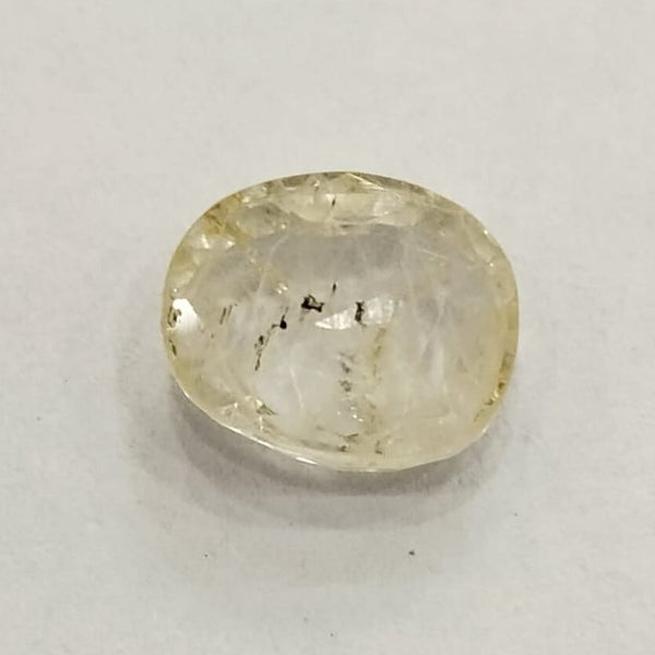 Natural Yellow Sapphire | Oval Cut | IGC Certified No.: IGCDKBAJ44793