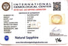 Natural Yellow Sapphire | Cushion| IGC Certified No.: IGCDKBAJ44787