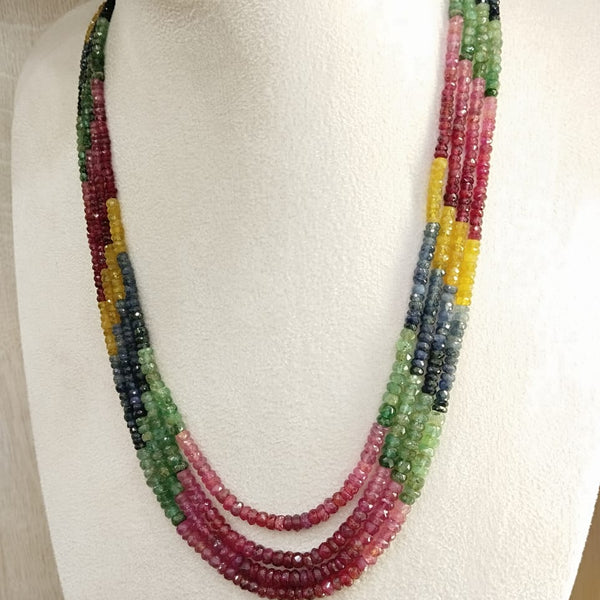 Rainbow 4 String Necklace: A Dazzling Celebration of Color image 3
