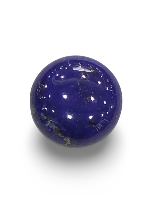 Natural Lapis Lazuli round shape loose gemstone, IGC certified IGCDKBAJ44671