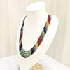 Rainbow 5 String Necklace: A Dazzling Celebration of Color image 1