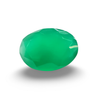 Natural Green Onyx oval mixed cut loose gemstone, SRT certified SRGTL30608