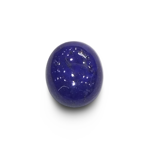Natural Lapis Lazuli oval cabochon loose gemstone, IGC certified IGCDKBAJ42498