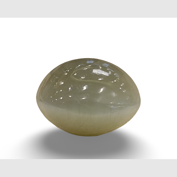 Natural Cat's Eye (Lehsunia) certified loose gemstone for Ketu, report no. IGCDKBAJ41286
