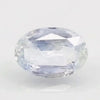 Natural Pitambari Sapphire (Pitambari Neelam) oval mixed cut loose gemstone, Govt. lab report no. 6810D26560