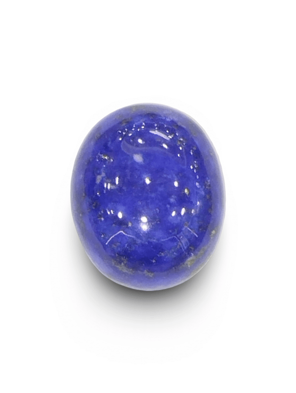 Natural Lapis Lazuli oval cabochon loose gemstone, IGC certified IGCDKBAJ42531