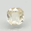 Natural Yellow Sapphire (Pukhraj) octagon mixed cut loose gemstone, report no. 6661D25713