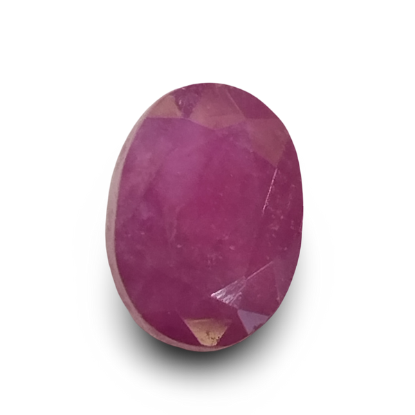 Natural Ruby | Oval Mix Cut | Deep Red Elegance | IGC Certified No.: IGCDKBAJ41395 image 1