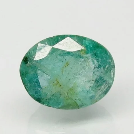 Natural Emerald 8.46 Ratti with Govt. Lab Certificate | Oval Mixed CutNo.: 7000D27362 image 0