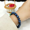 Natural blue tiger eye bead bracelet for calm energy – Tushar Gems