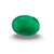Natural Green Onyx oval mixed cut loose gemstone, SRT certified SRGTL30600