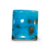 Natural Turquoise (Firoza) square cabochon loose gemstone, IGC certified IGCDKBAJ41406