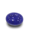 Natural Lapis Lazuli | Oval Cabochon | Rich Blue with Pyrite Crystals | IGC Certified Certificate No.: IGCDKBAJ42486 image 1