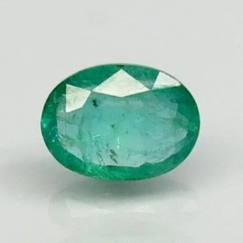 Natural Emerald | Govt. Lab Certified | Oval Mixed Cut | Green Report No.7876D31507 image 0
