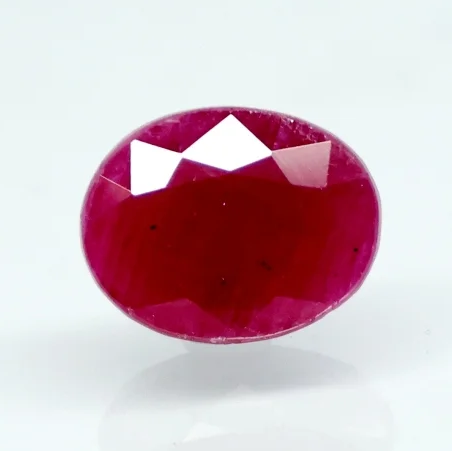 Natural Purplish Red Ruby | Certified Unheated | Oval Mixed Cut Report No. 9581D38680 image 0