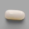 Natural White Coral (Safed Moonga) certified loose gemstone, report no. IGCDKBAJ41522