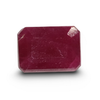 Natural Ruby (Manik) rectangle cut loose gemstone, IGC certified IGCDKBAJ47497