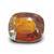 Natural brownish orange Hessonite (Gomed) oval mixed cut loose gemstone, certified IGCDKBAJ42691