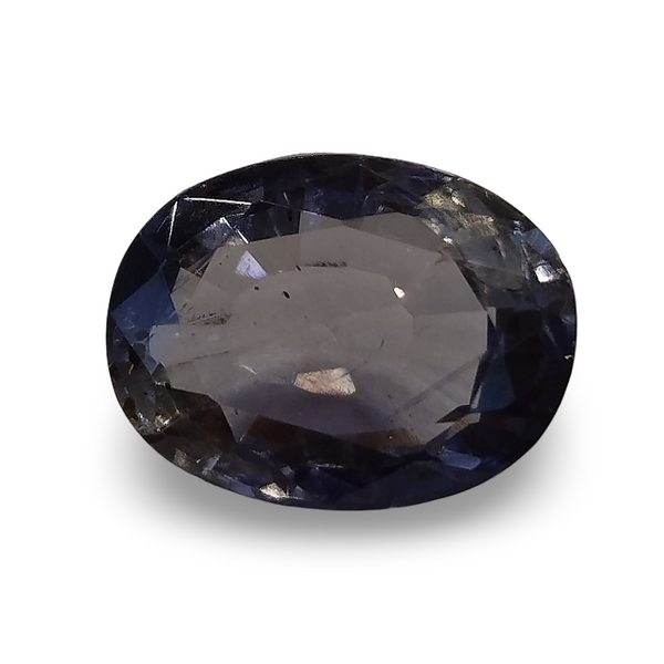 Natural Iolite| Govt. Lab Certified | Oval|Blue withCertificate No.: IGCDKBAJ44624 image 0