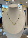 Delicate Diamond Mangalsutra in 14K Gold – 0.06 Carat image 1