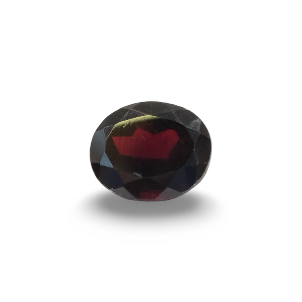 Natural Red Garnet oval mixed cut loose gemstone, SRT certified SRGTL30643