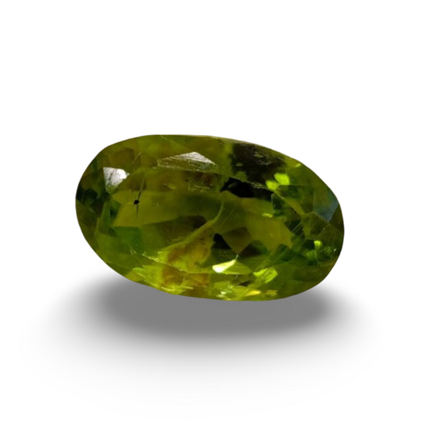 Natural Peridot loose gemstone, IGC certified IGCDKBAJ42824