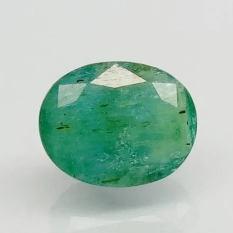 Natural Emerald | Oval Mixed Cut | Govt. Lab Certified No.: 6938D27090 image 0