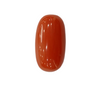 NaturalRed Coral | Certified| Oval CutGemstone Summary No. IGCDKBAJ44951 image 1