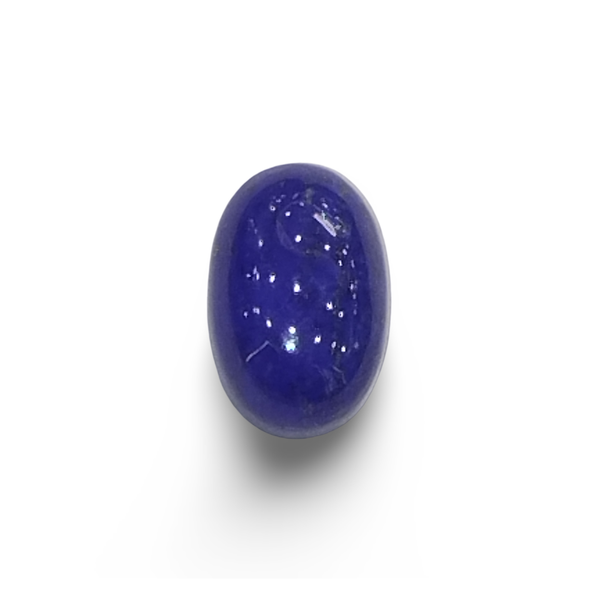 Natural Lapis Lazuli oval cabochon loose gemstone, IGC certified IGCDKBAJ42479