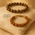 Ganesh Chaturthi Special – Tiger Eye & Rudraksha Bracelet image 0