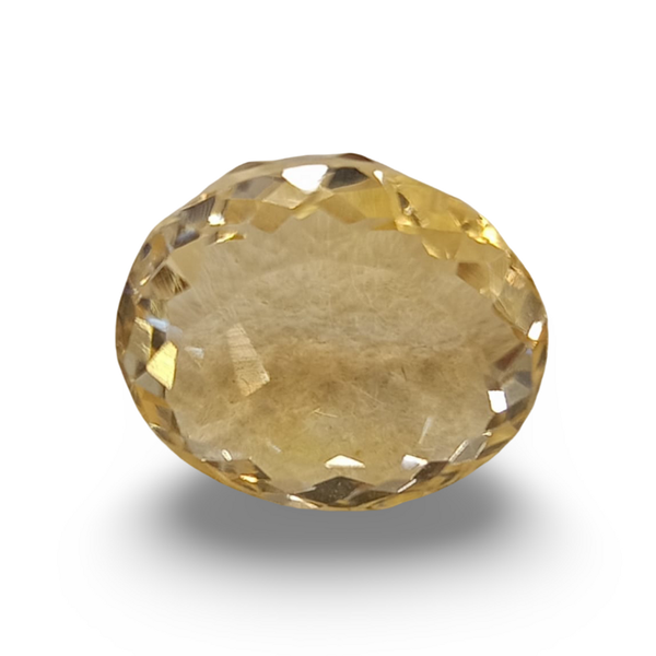 Natural Citrine (Sunela) loose gemstone, IGC certified IGCDKBAJ45608