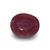 Natural Ruby (Manik) oval cut loose gemstone, IGC certified IGCDKBAJ44841