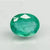 Natural green Emerald (Panna) oval mixed cut loose gemstone, report no. 7876D31505