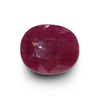 Natural red Ruby (Manik) oval cut loose gemstone, IGC certified IGCDKBAJ47512