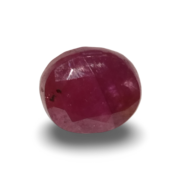 Natural Ruby | Oval Cut | IGC Certified Number: IGCDKBAJ44820 image 1