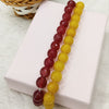 Pink ruby and yellow quartz bracelet for success and growth – Tushar Gems