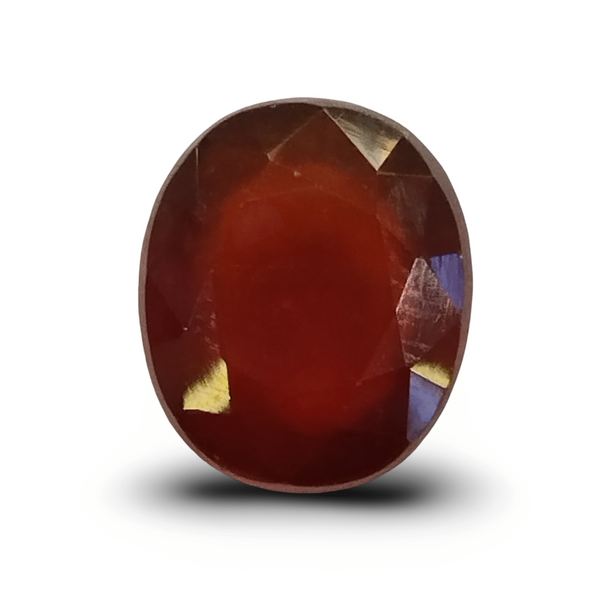 Natural Hessonite Garnet | Oval Mix | Brownish Orange Certificate No.: IGCDKBAJ42735 image 1